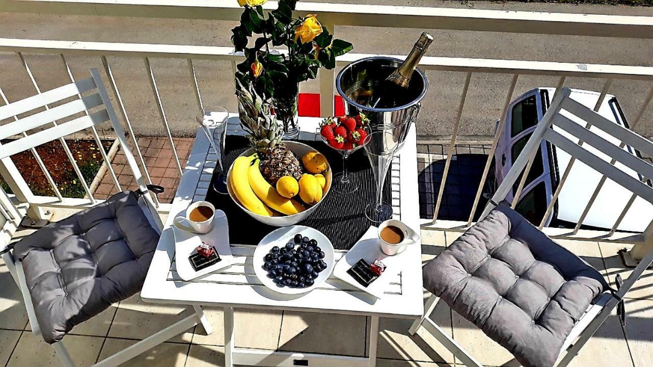 Violet Red Yellow Apartment